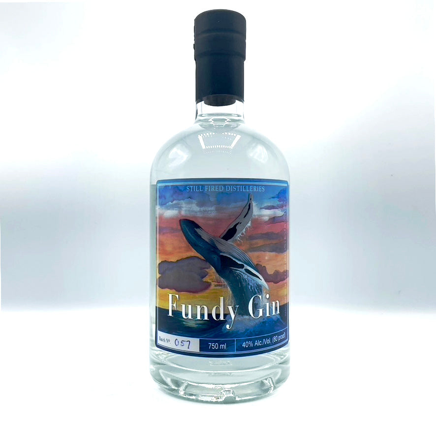 STILL FIRED DISTILLERIES FUNDY GIN 750ML