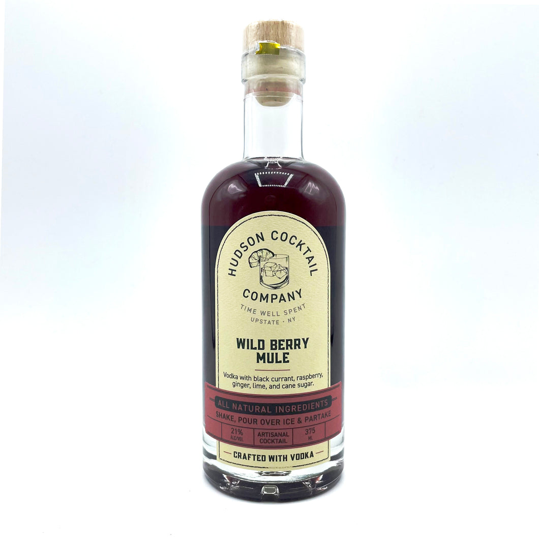 HUDSON COCKTAIL COMPANY WILD BERRY MULE 375ML