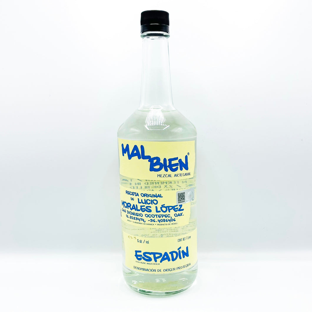 MAL BIEN MEZCAL WHITE LABEL 1L