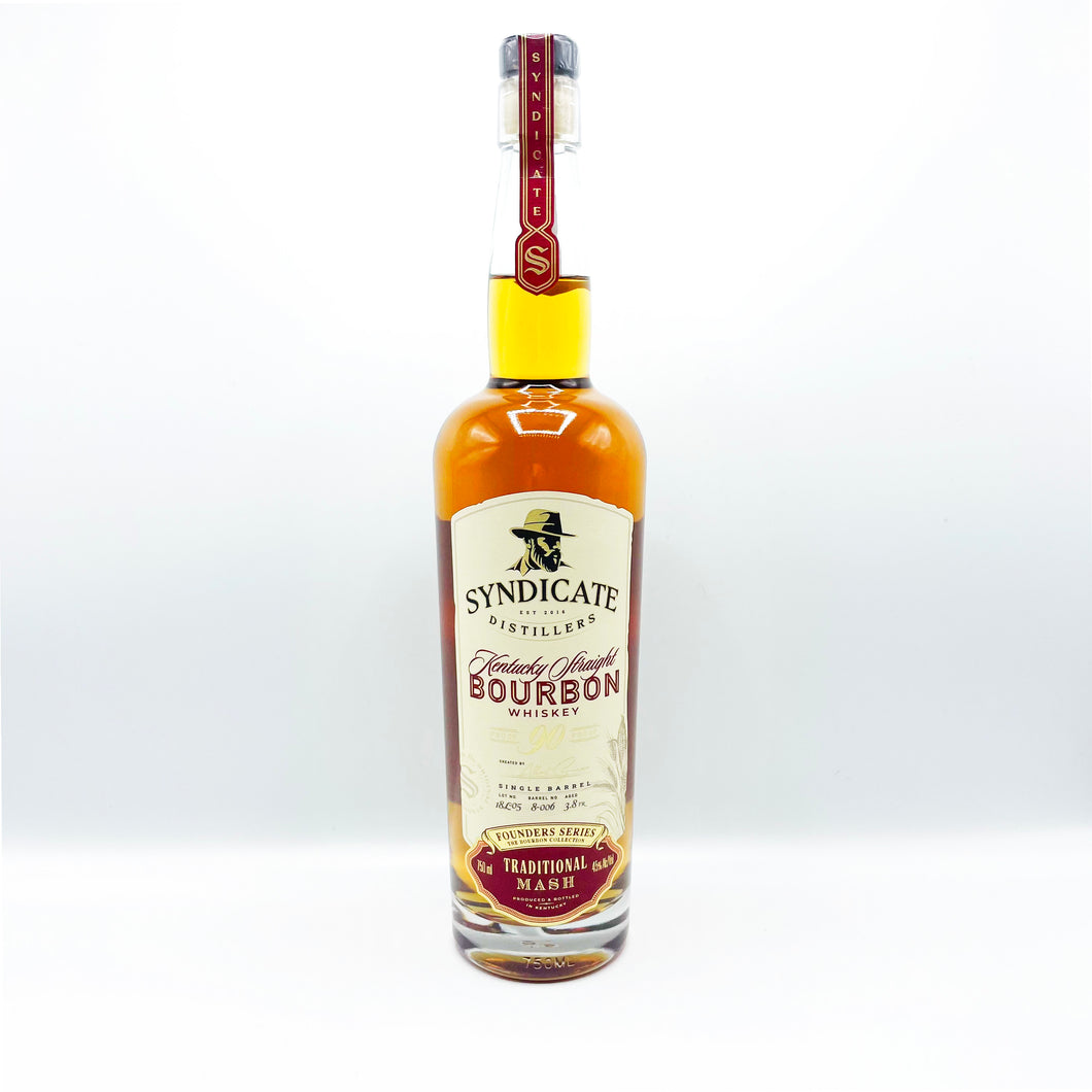 SYNDICATE DISTILLERS KENTUCKY STRAIGHT BOURBON WHISKEY 750ML