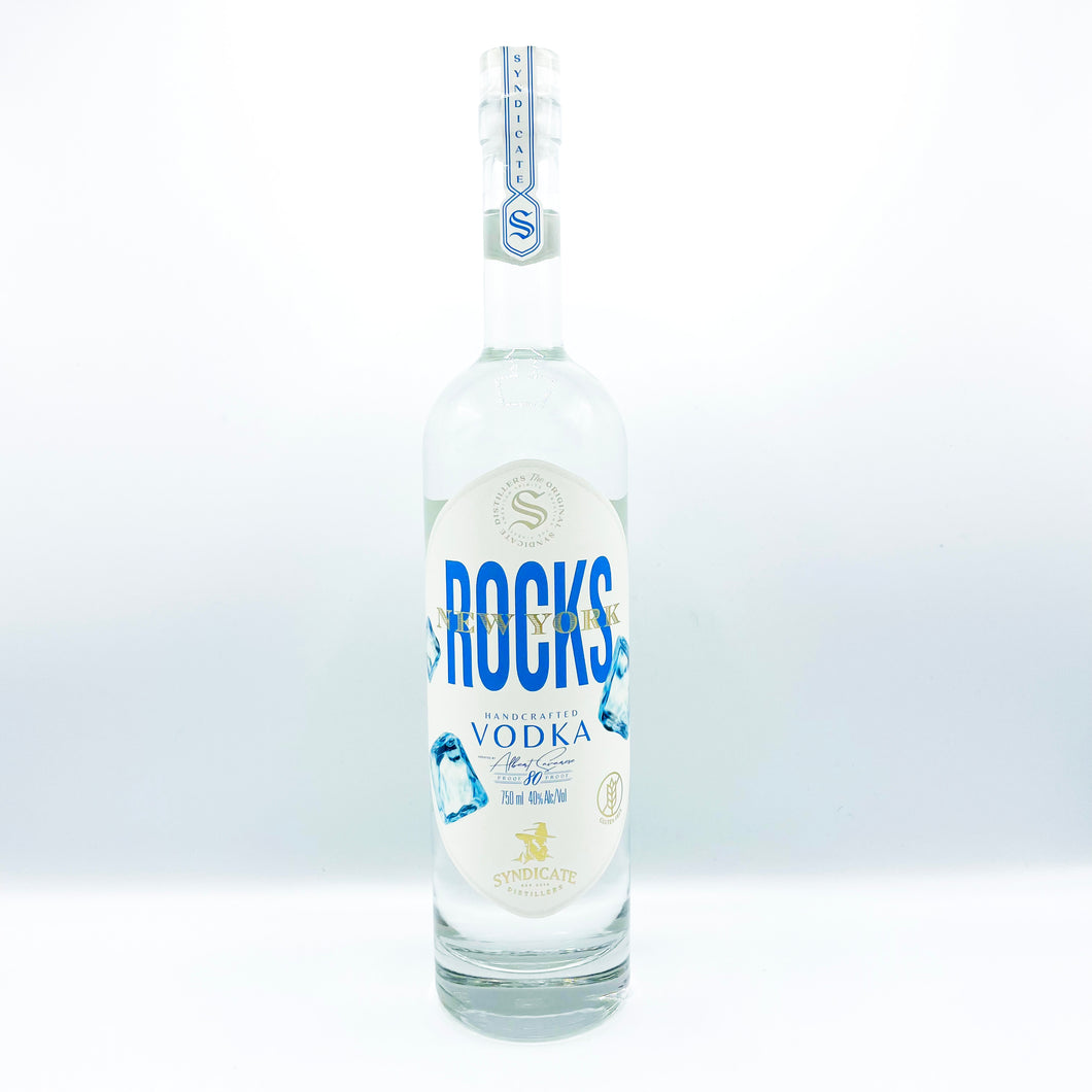 SYNDICATE DISTILLERS NEW YORK ROCKS VODKA 750ML