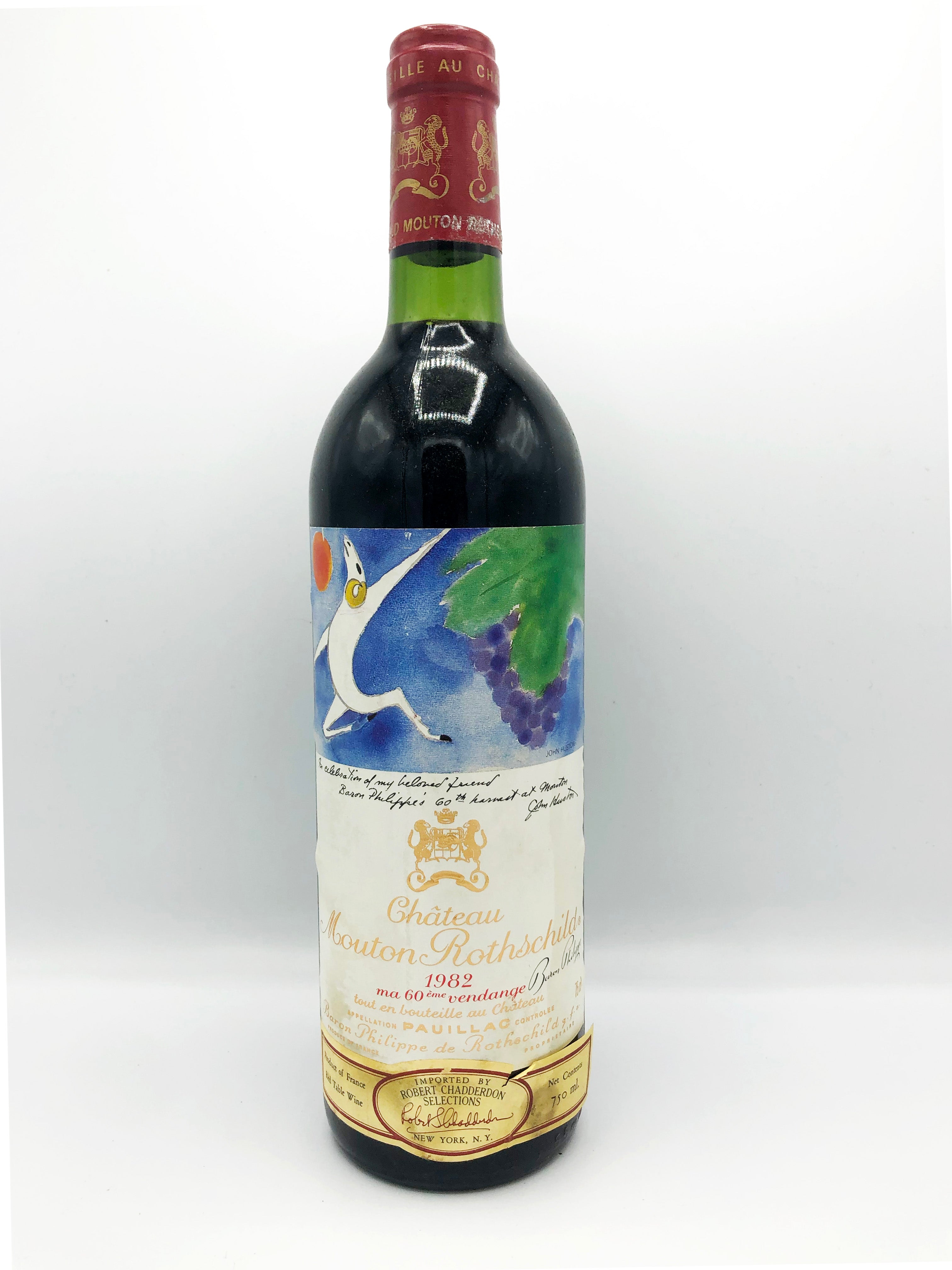 CHATEAU MOUTON ROTHSCHILD PAUILLAC 1982 750ML – Village Wine