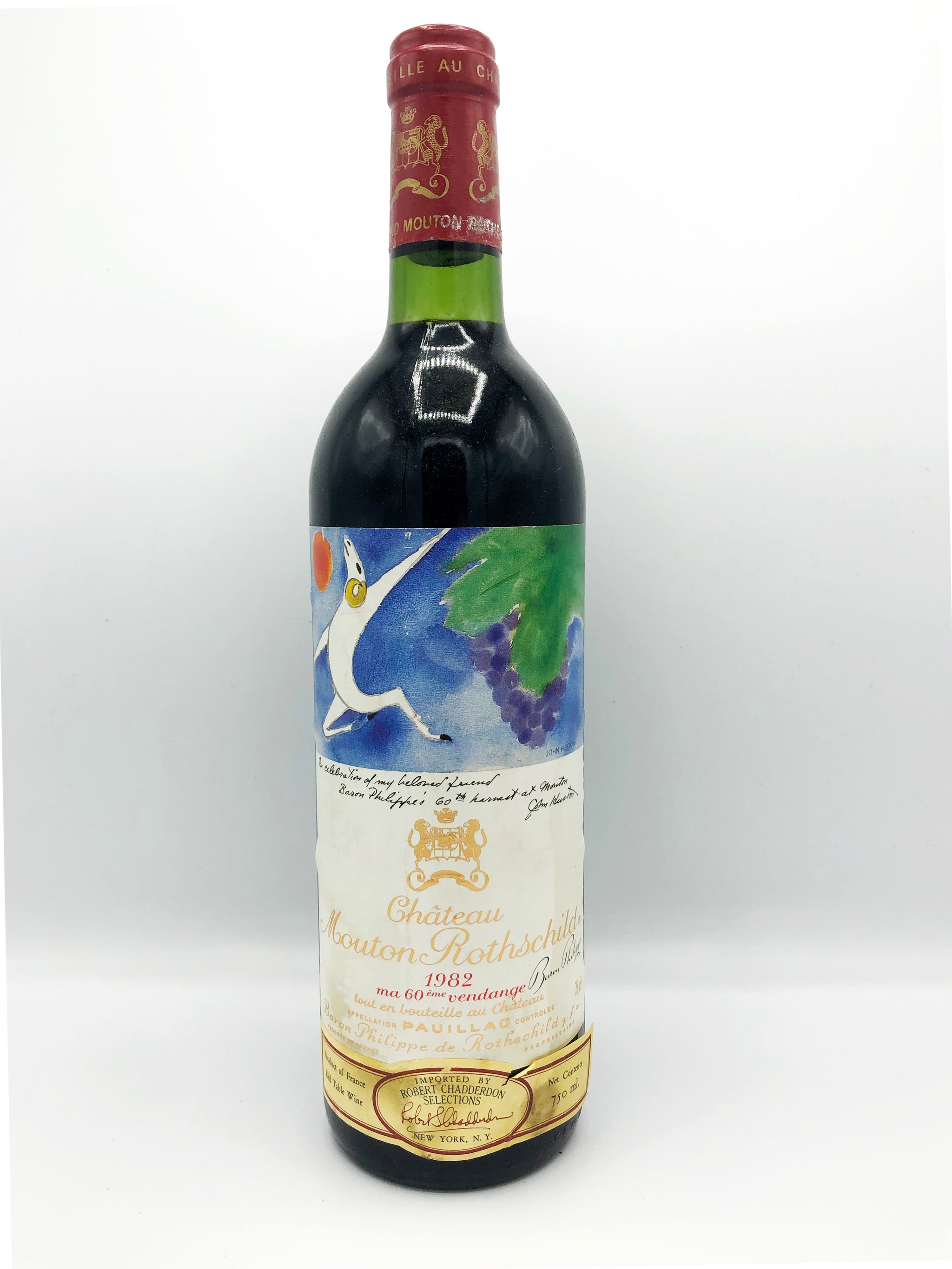 ワイン Chateau Mouton Rothschild 1982 Château Mouton Rothschild - 1982