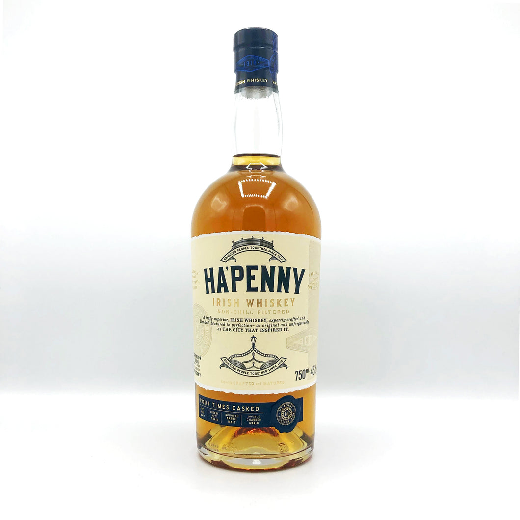 HA'PENNY IRISH WHISKEY 750ML