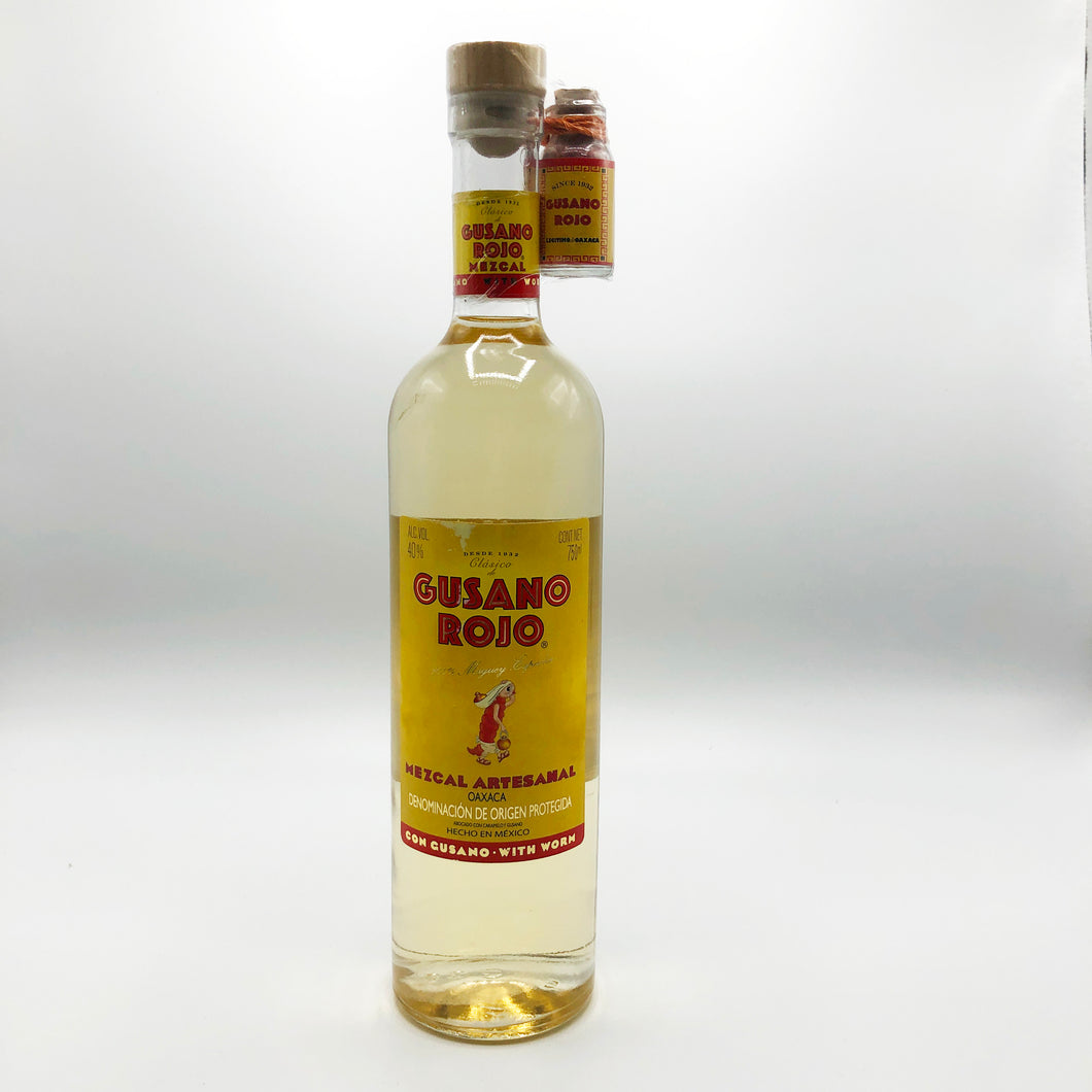 GUSANO ROJO MEZCAL 750ML