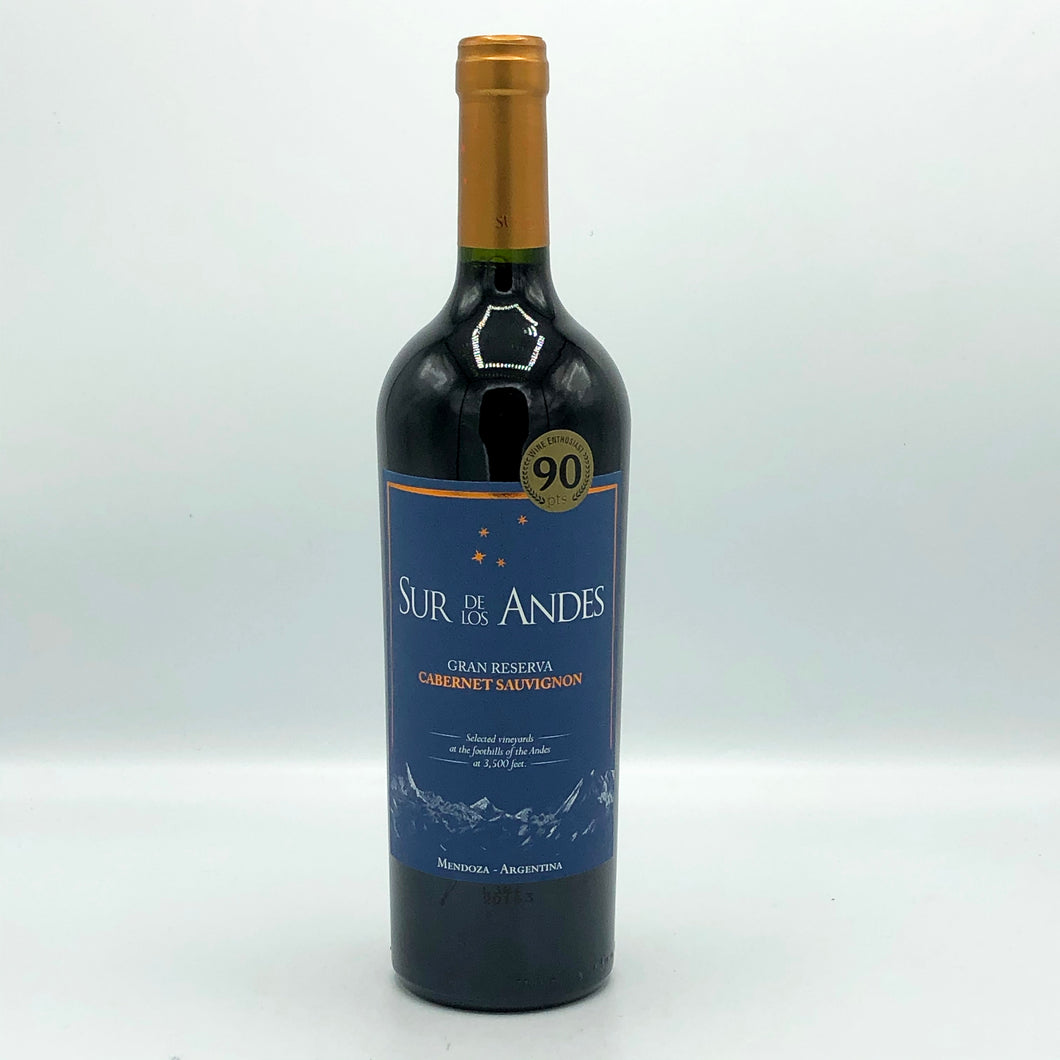 SUR DE LOS ANDES CABERNET SAUVIGNON RESERVA 2012 750ML