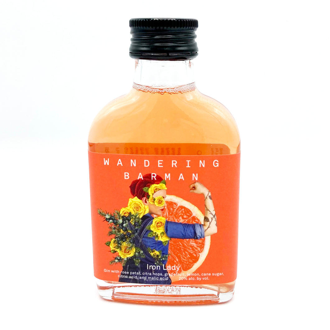 WANDERING BARMAN IRON LADY GIN COCKTAIL 100ML