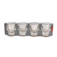 Load image into Gallery viewer, SKULL SHOT GLASSES 4PK
